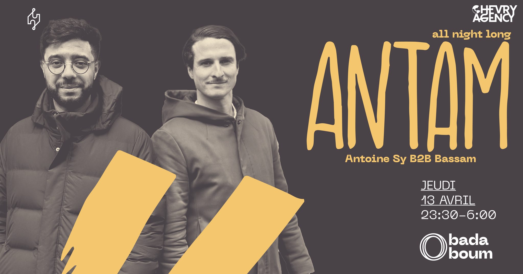 Antoine Sy B2B Bassam all night long