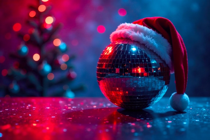 Christmas dancing party