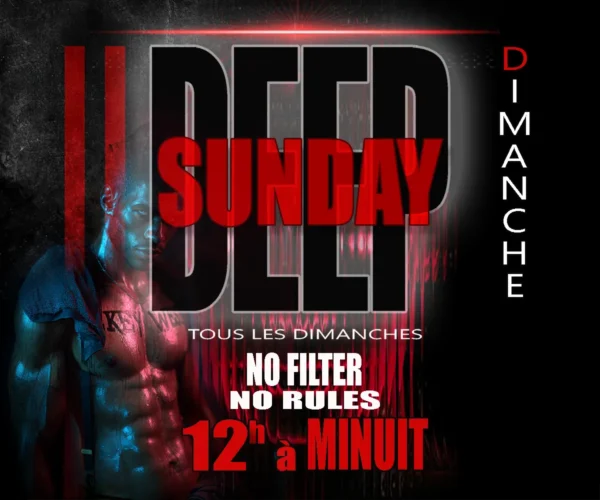 Deep Sunday : No filter, no rules, just deep.