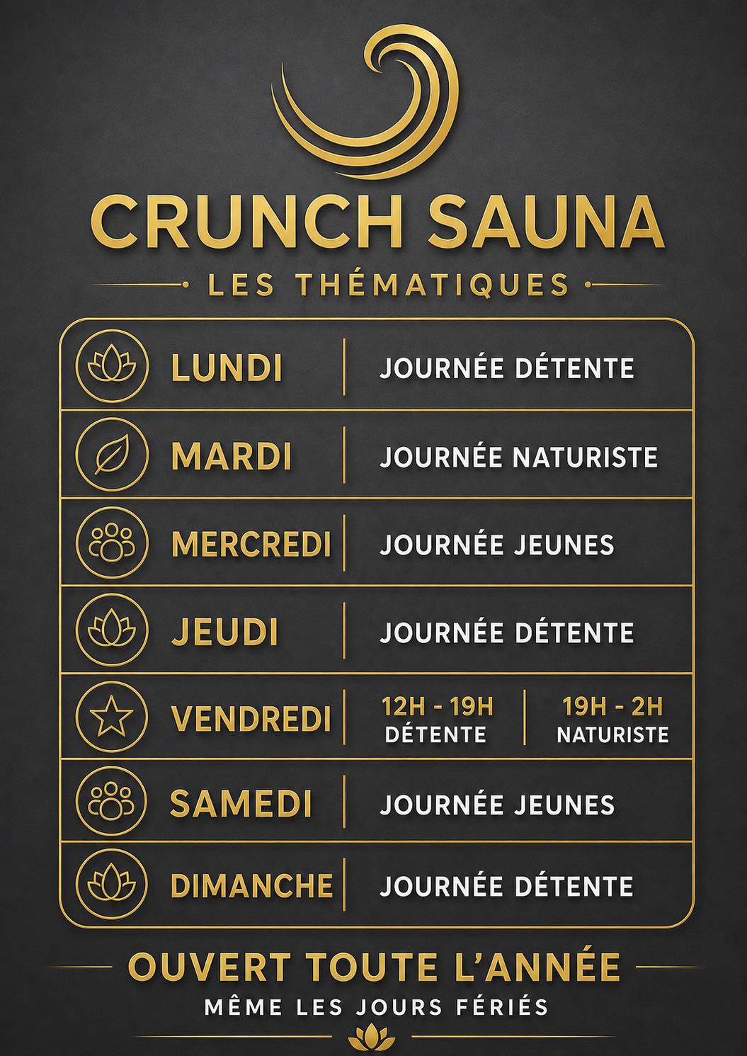 Journée détente