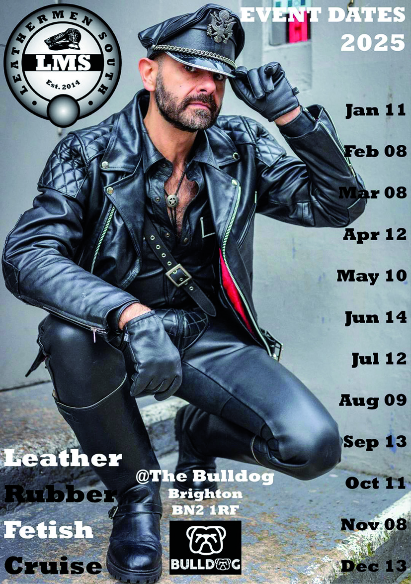 Leather rubber fetish cruise