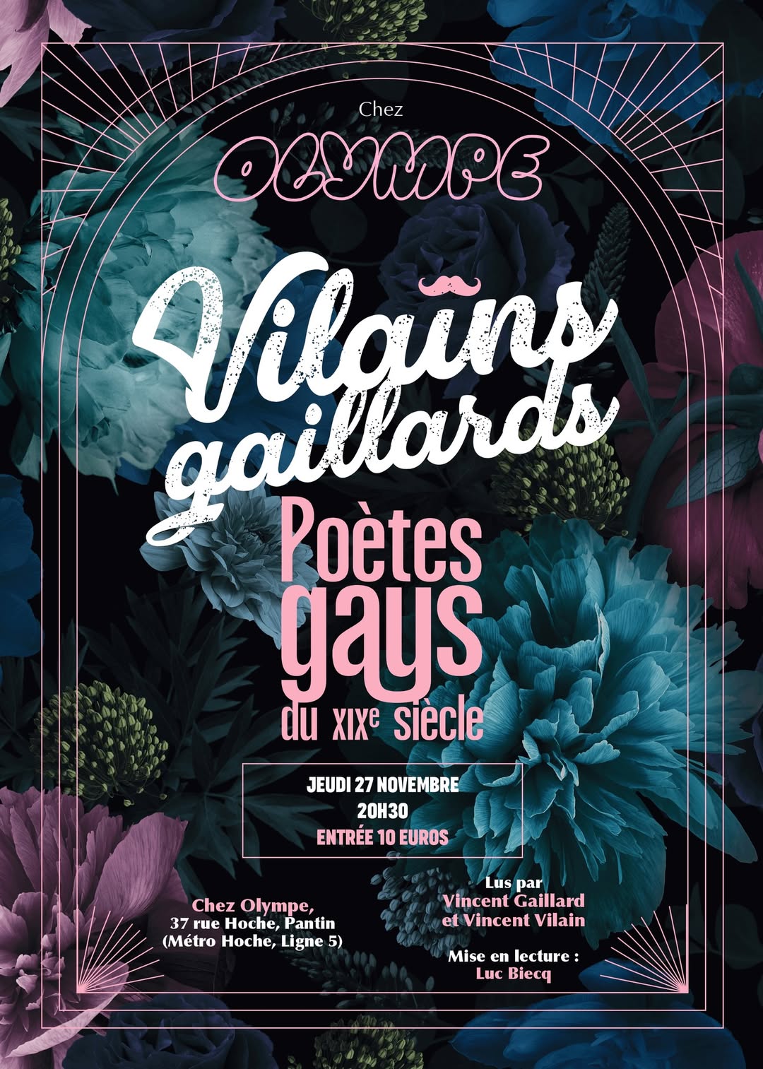 Lecture : poètes gays du XIXème siècle