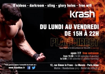 Plan direct en happy hour