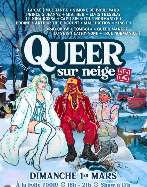 Queer sur neige