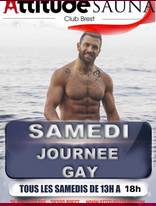 Sauna cruising gay 13h-18h puis toutes tendances confondues 18h-1h