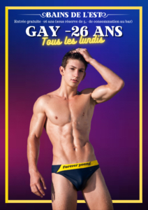 Sauna/cruising - gay -26 ans