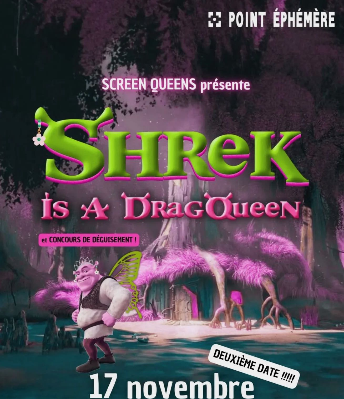 Shrek is a drag queen