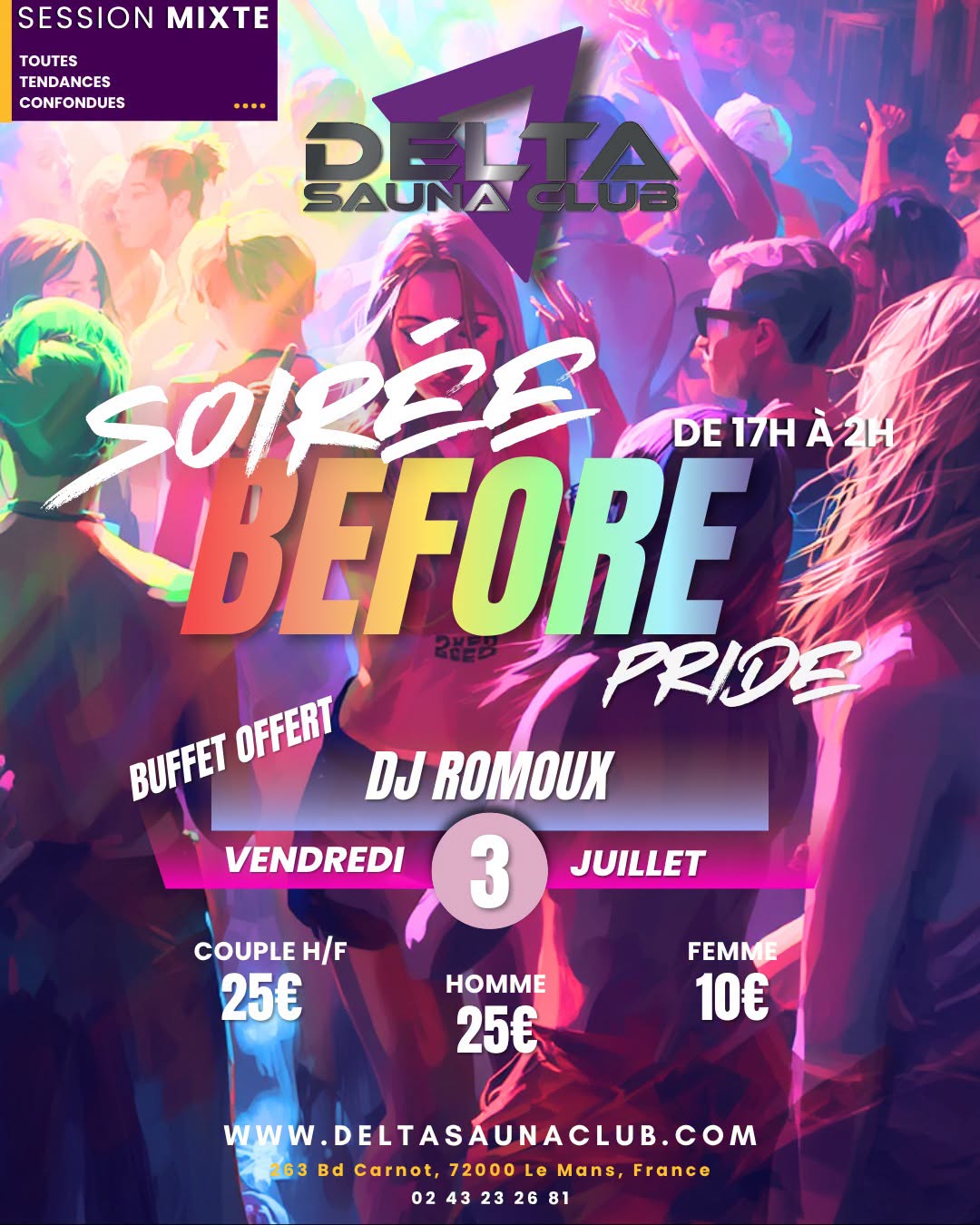 Soirée Before Pride