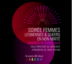 Soirée femmes, lesbiennes & queers en non-mixité