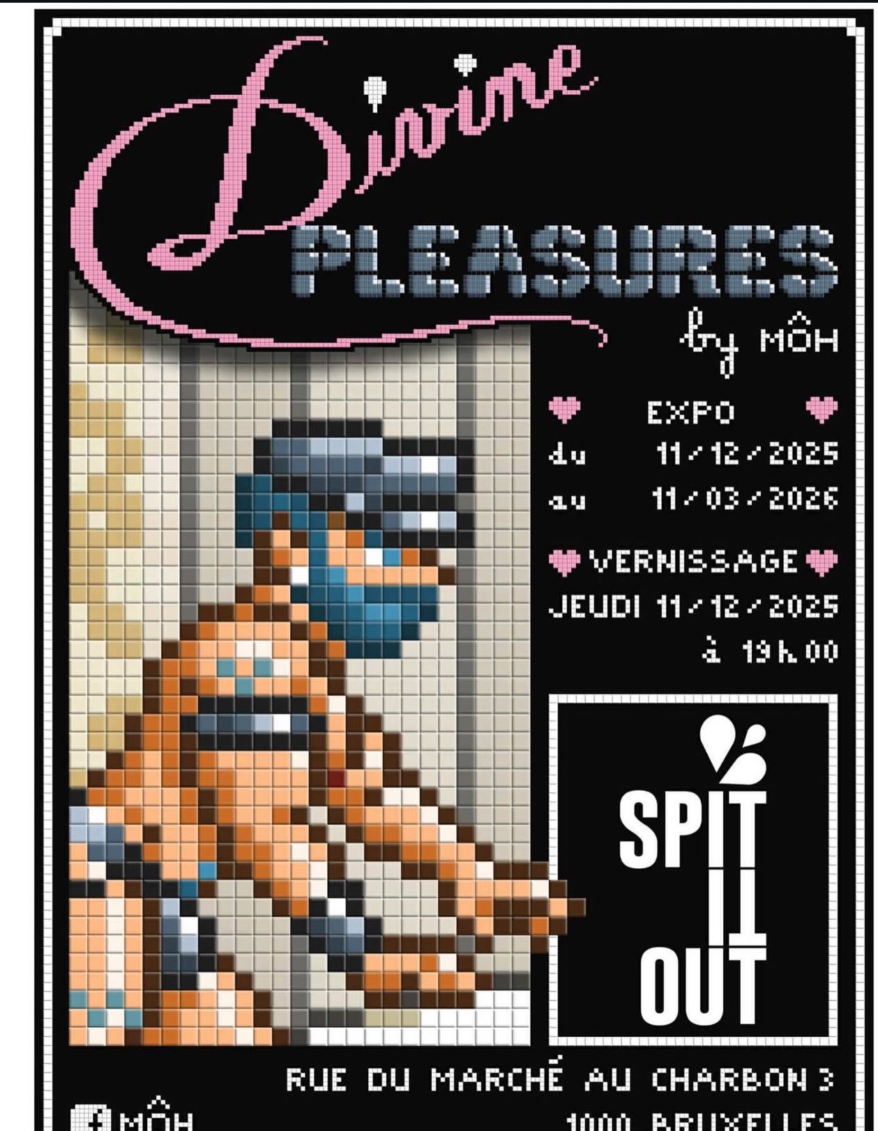 Vernissage exposition Divine Pleasures