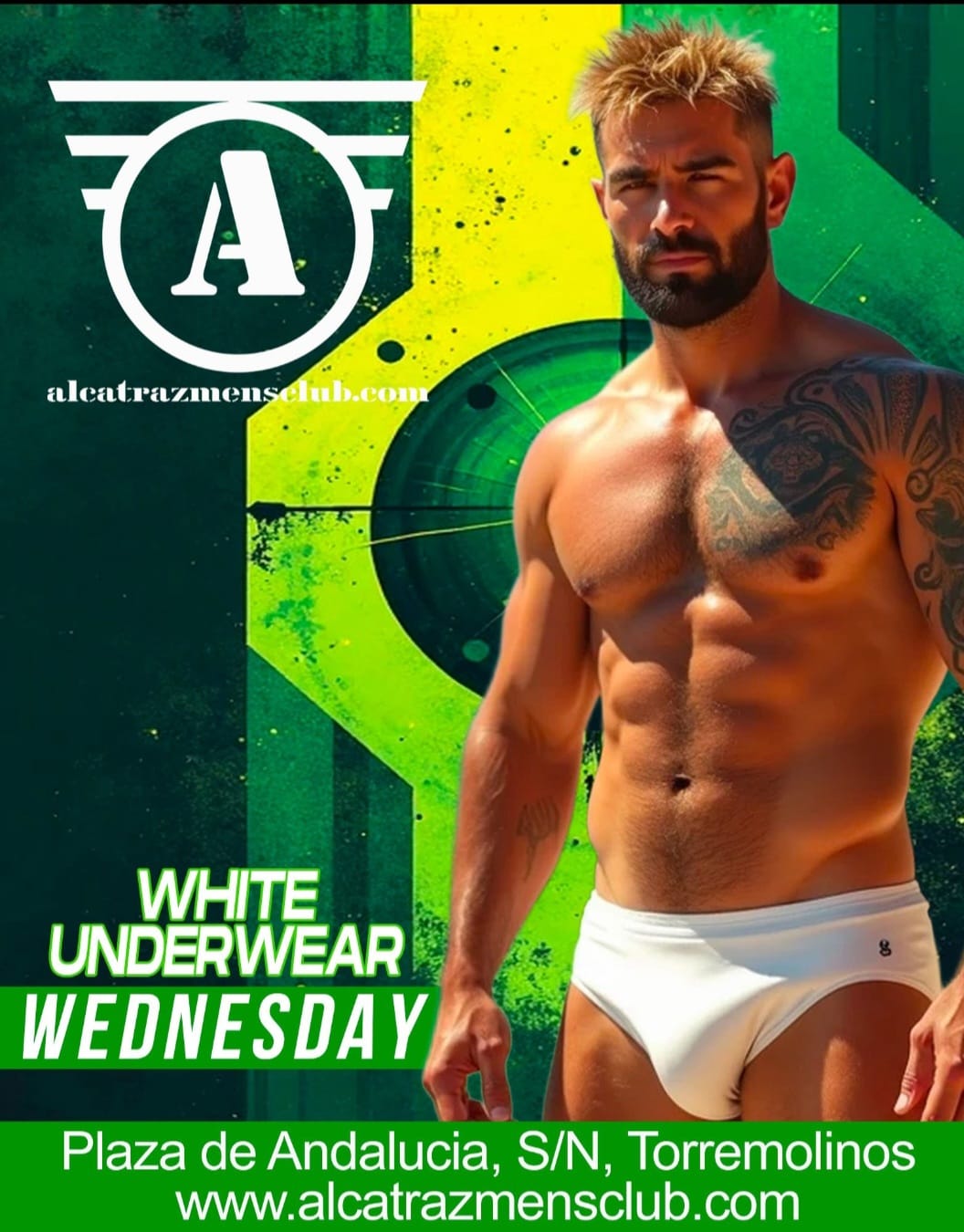 White underwear party